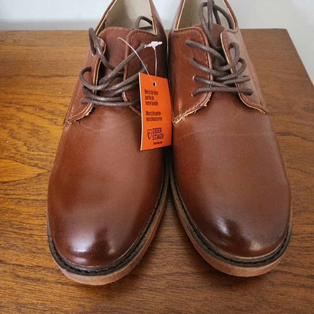 DEER STAGS DRESS SHOES SIZE 3M